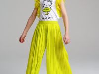 Брюки трикотажные для девочек