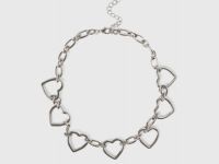 Цепочка с подвеской для девочек, Серебряный