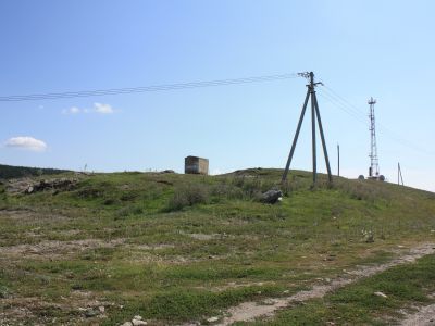 Место, где располагался бастион-1, бастион-2, и крепостной вал Колывано-Воскресенской оборонительной линии