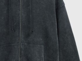 Толстовка на молнии, Серый