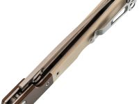 Складной нож Daggerr Corso, satin сталь VG-10, рукоять Cream White G10