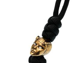 Бусина с темляком Киборг, латунь