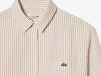 Женская рубашка Lacoste из льна