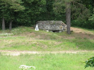 ДОТ-объект обороны 1941 г., на восточной стороне
