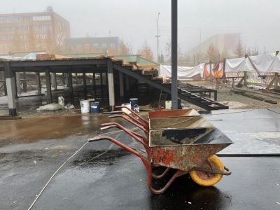 Продлен контракт с Вестой на благоустройство сцены-террасы в Удачном