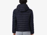 Мужская стёганная куртка Lacoste с капюшоном