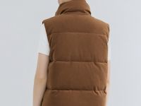 Вельветовый жилет, Желтый