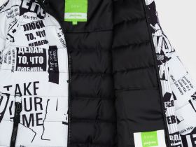 Куртка текстильная с полиуретановым покрытием для девочек