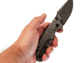 Нож Barmaley Knives Seadevil, сталь D2, рукоять G10/сталь, черный