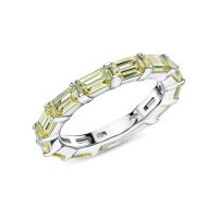 Серебряное кольцо с фианитами