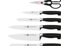Zwilling Набор ножей с подставкой 7 предметов, белый Four Star Zwilling