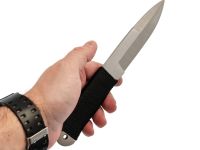 Набор Спортивных ножей "Тайга", комплект 3 шт, сталь 65х13, с веревочной намоткой