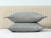 Комплект наволочек Свинец/Lead с ушками