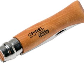 Нож складной Opinel №9 VRN Carbon Tradition, сталь AFNOR XC90 Carbon Steel, рукоять бук, 113090