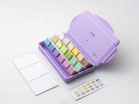 Набор гуаши HIMI 18 пастельных цветов