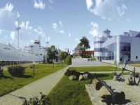 Главный корпус Музея Мирового океана (аквариумы)