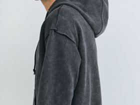 Толстовка на молнии, Серый