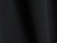 Платье А-силуэта из смесового льна, Черный