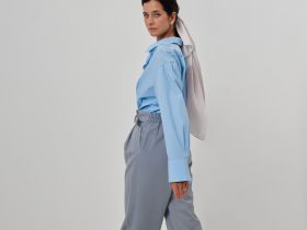 Платок шейный Divina, бежевый I