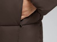 Стеганая куртка с капюшоном