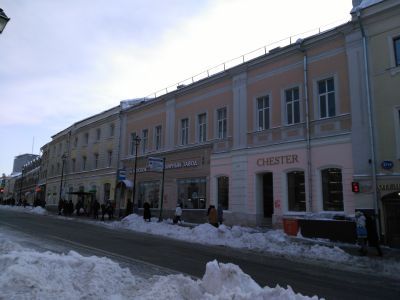 Городская усадьба В.П.Разумовской-В.Д.Поповой-Еремеевых, конец XVIII в.-середина XIX в., архитектор В.А.Балашов, техник архитектуры А.Н.Кнабе