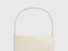 Лакированная сумка, Белый