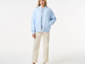 Женская стёганая двухсторонняя куртка Lacoste