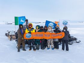 Арктическая снегоходная экспедиция "К Каменным Людям Сундуруна через кряж Суор Уйата"