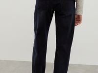 Утепленные джинсы loose fit женские