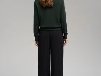 Брюки-палаццо с эластичным поясом