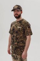 Футболка Remington Green Forest из хлопка для охоты и активного отдыха