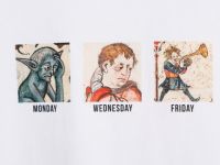 Футболка с арт-принтом, Белый