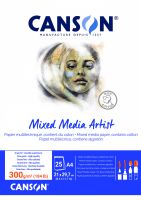 Альбом-склейка для смешанных техник Canson "ARTIST MIX MEDIA" А4 25 л 300 г