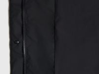 Утеплённая куртка с капюшоном, Черный