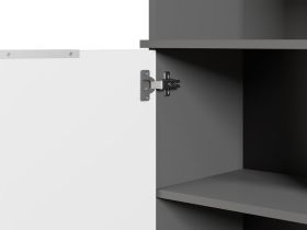 Стеллаж Шелтон 50x190 Графитовый
