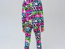 Термокомплект трикот. для девочек: фуфайка (футболка) с длин. рук, брюки для эпизод. использования
