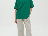 Оверсайз футболка с принтом