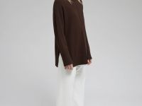 Свитер с шерстью и кашемиром