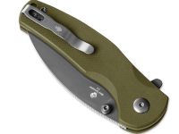 Складной нож Kizer Mini Grouper, сталь D2, рукоять G10, зеленый