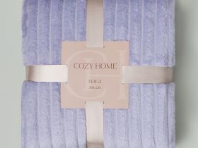 Плед Soft strip, сирень