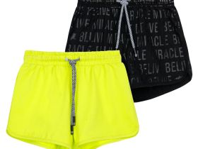 Шорты трикотажные для девочек, 2 шт в комплекте