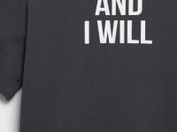 Футболка с принтом для девочек, Серый