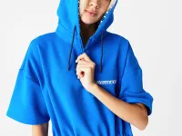 Женское платье Lacoste с капюшоном на молнии