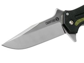 Нож складной Cold Steel CrawFord Model 1, сталь 4034SS, рукоять Zytel, зеленый/черный