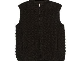 Жилет текстильный с полиуретановым покрытием для девочек