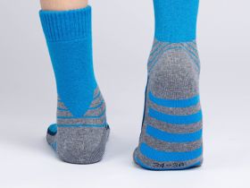 Термоноски трикотажные для мальчиков (низкие махровые)