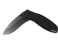 Полуавтоматический складной нож Kershaw Blur, сталь Sandvik 14C28N, рукоять алюминий, черный