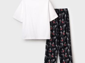 Комплект для мальчиков: фуфайка (футболка) трикотажная, брюки текстильные