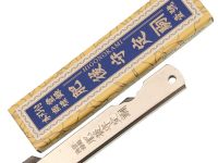 Нож складной Higonokami Nagao Kanekoma, сталь SK-5, классический японский, рукоять полированная нержавеющая сталь