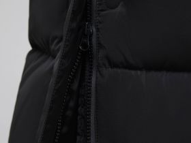 Длинный пуховик с натуральным пухом